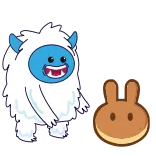 💋 Cartoon, Yeti, Hase, Süß, Freundlich telegram sticker
