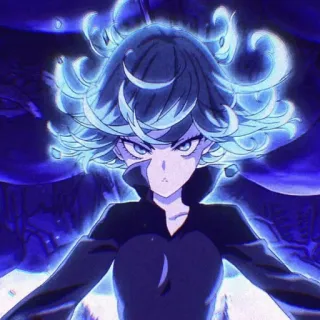 📎 Tatsumaki One-Punch Man Tatsumaki, One-Punch Man, Anime, Personaje, Esper, Héroe, Tornado del Terror telegram sticker