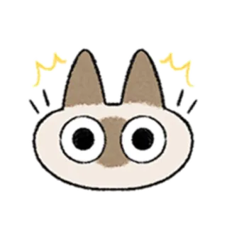 😺 gato, animal, kawaii, fofo, adesivo telegram sticker