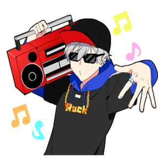 Тихий кун 3 @nyasticks telegram stickers