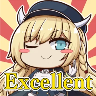 👌 Excellent Anime, Personnage, Excellent, Mignon, Blond whatsapp sticker