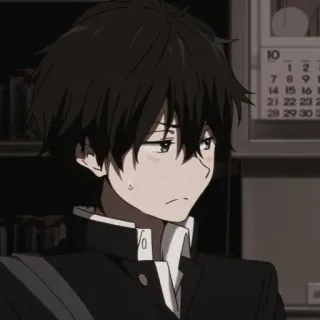 🔒 Vo
10
12:
7898
14 15 16
21 22 23 2
28 29 30 3 anime, desenho animado, retrato, cabelo preto, interior, uniforme escolar telegram sticker