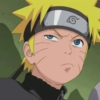 🦊 Naruto Anime, Manga, Ninja, Kreskówka telegram sticker