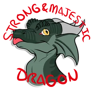 💍 DRAGO dragão, réptil, fantasia, animal telegram sticker