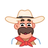 Cowboy whatsapp stickers
