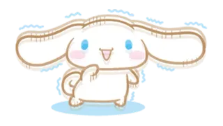 😰 Cinnamoroll Cinnamoroll, Sanrio, cute, kawaii, character, dog telegram sticker