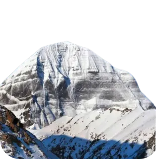 ✨ mountain, snow, landscape, nature, peak telegram sticker