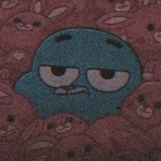 🧃 Darwin Watterson The Amazing World of Gumball Darwin, Gumball, Cartoon Network, Funny, Animation whatsapp sticker