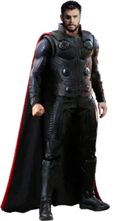 💪 Thor Thor, Marvel, Superhero, Eye Patch, Avengers telegram sticker