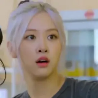 😯 Rose kpop, певец, знаменитость, роуз, blackpink telegram sticker