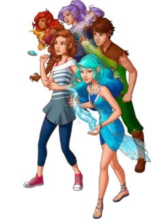 👫 Fantasy, Charaktere, Magie, Feen, Abenteuer whatsapp sticker