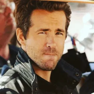 🔮 Ryan Reynolds aktor, selebriti, potret, pria telegram sticker