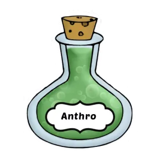 🍹 Anthro potion, magic, fantasy, anthropomorphism telegram sticker