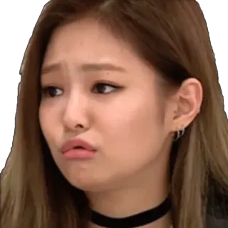 🌼 человек, женщина, лицо, выражение, грустный, корейский whatsapp sticker