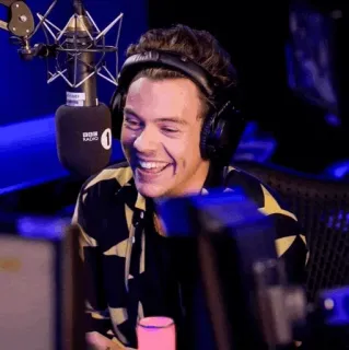 🎵 Harry Styles singer, musician, harry styles, celebrity, pop star telegram sticker