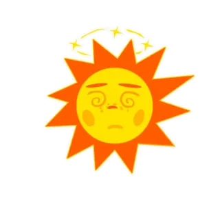 Солнышко Лати telegram stickers