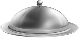 🛎 comida, bandeja, restaurante, cocina telegram sticker
