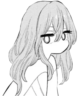 🙄 Аниме, Манга, Милый, Девушка, Мультфильм, Персонаж telegram sticker
