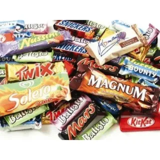 🍫 NTY Nussine Twix SNICKERS Ickers Roman to BOUNTY olero MAGNUM Bal exotic Mars Balisto KitKat candy, chocolate, sweets, snack, food telegram sticker