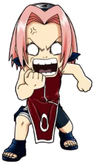 🌀 Sakura Naruto Anime, Sakura, Personagem, Naruto, Desenho animado telegram sticker