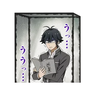 🙉 うっ…
うっ…
うっ… anime, manga, geschokt, bezorgd, lezen telegram sticker