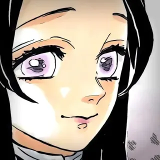 🌸 Kanao Tsuyuri Demon Slayer Anime, Demon Slayer, Kanao Tsuyuri, Karakter, imut, Manga whatsapp sticker
