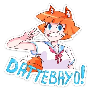 ✌️ Naruto Uzumaki Naruto DATTEBAYO! Anime, Dibujos animados, Pegatina, Dattebayo, Chica zorro, Manga telegram sticker