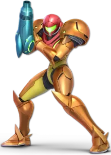 🚀 Samus Aran Metroid Samus, Metroid, Videogame, Sci-fi, Pantser, Nintendo telegram sticker