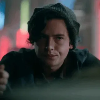 ➖ Jughead Jones Riverdale Jughead, Riverdale, Cole Sprouse, Série TV, Teen drama, Archie Comics telegram sticker