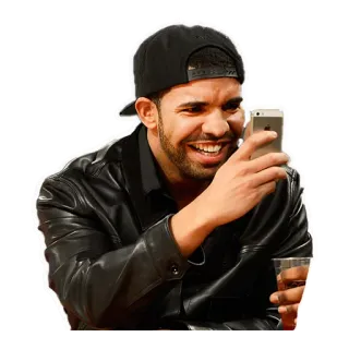 😄 Drake ラッパー, 音楽, 歌手, セレブ, ドレイク telegram sticker