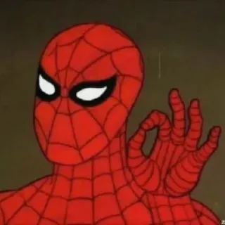 Vintage Spidey Memes telegram stickers