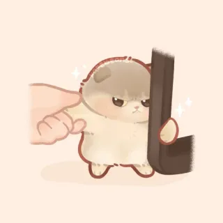 ✨ gato, animal, fofo, desenho animado, ilustração, engraçado telegram sticker