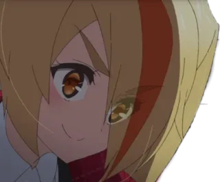 🙂 Anime, Personnage, Animation, Manga, Fille, Cheveux Blonds telegram sticker