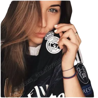 😘 ARMBORD_GIRLSOFFICIAL RESPECT FIFA fútbol, deporte, camiseta, Real Madrid whatsapp sticker