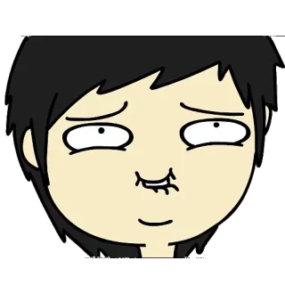 🤣 Desenho animado, Meme, Engraçado, Personagem, Expressão, Desenho telegram sticker