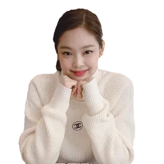 😊 Jennie Kim K-pop, Zangeres, Jennie, Koreaans, Vrouwelijk telegram sticker