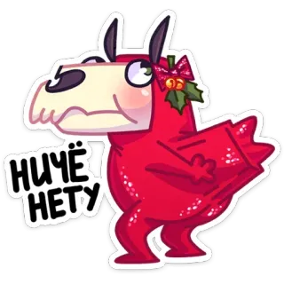 🙅‍♂️ НИЧЁ НЕТУ Dessin animé, Animal, Rouge, Nœud, Oiseau, Drôle whatsapp sticker
