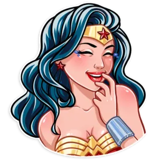Wonder Woman telegram stickers