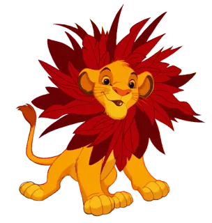 The Lion King whatsapp stickers