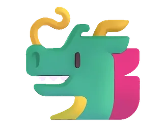 🐲 dragon, cartoon, animal, mythical creature, cute, fantasy, sticker telegram sticker