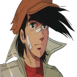😕 Anime, Vết thương, Đàn ông, Hoạt hình, Bị thương telegram sticker