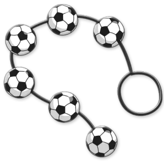 ⚽ Fußbälle, Sport, Fußball, Bälle, Schnur, Kreis, Muster telegram sticker