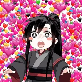 💖 动漫, 可爱, 爱心, 爱, 卡通, 卡哇伊 telegram sticker