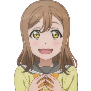 😔 anime, cute, girl, cartoon, character telegram sticker