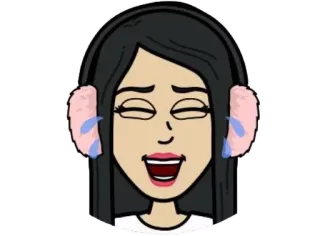 😂 Emoji, Weinen, Glücklich, Winter, Freude telegram sticker