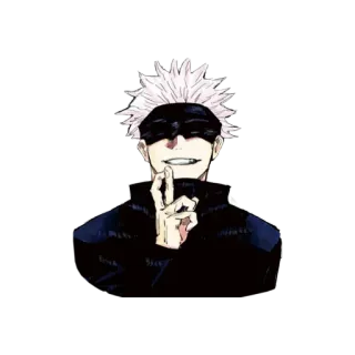 🌐 Gojo Satoru Jujutsu Kaisen Anime, Manga, Gojo, Satoru, Jujutsu Kaisen, Personaggio telegram sticker