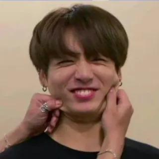 😁 Jungkook kpop, ジョングク, 変顔, アジア telegram sticker