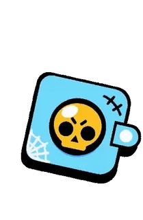 👛 cráneo, pegatina, dibujos animados, juego whatsapp sticker