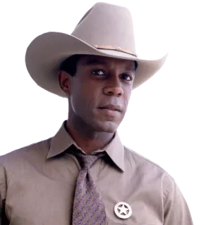👤 police, hat, sheriff, law enforcement, cowboy telegram sticker