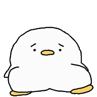 💬 fofo, triste, animal, pássaro, desenho animado, chibi, personagem whatsapp sticker